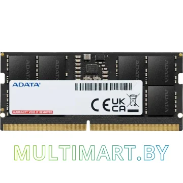 Оперативная память ADATA 16GB DDR5 SODIMM PC5-44800 (AD5S560016G-B)